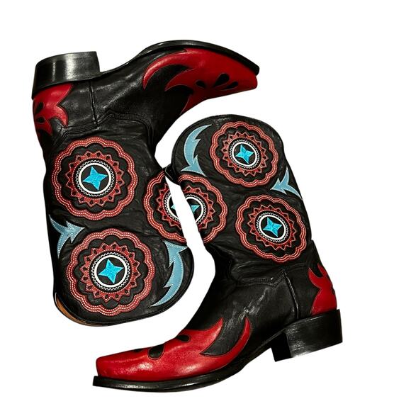 Dan Post Men's Cherokee Bill Western Cowboy Snip-Toe Boot Size 12/10.5” NWT - Picture 3 of 12